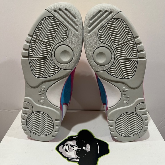 Diadora x DJ Luian, Maverick, Blue, White, Yellow & Pink - Picture 7 of 15